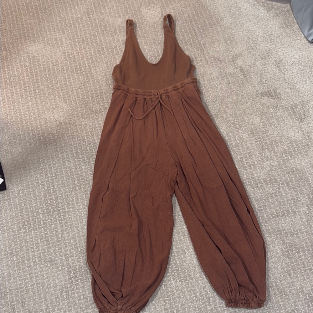 Free People Beach Sleeveless Jumpsuit